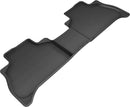 3D MAXpider 2019-2020 BMW X5 (G05) Kagu 2nd Row Floormats - Black-1