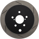 StopTech Power Slot 08-10 WRX Rear Left Slotted Rotor-1