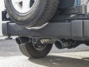 aFe Rebel Series 2.5in 409 SS Cat-Back Exhaust w/ Black Tips 2007+ Jeep Wrangler (JK) V6 3.6L/3.8L-2