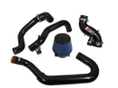 Injen 03-06 Evo 8/9/MR Cast Aluminum Intake System w/ Full Intercooler Piping Black Short Ram Intake-1