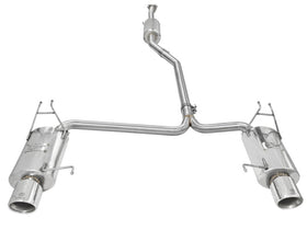 aFe Takeda Exhaust 2.25in to 2in Dia 304SS Cat-Back w/Polished Tips 08-12 Honda Accord Coupe V6 3.5L - 0