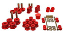 Energy Suspension 67-73 Ford Mustang Red Hyper-flex Master Bushing Set-1