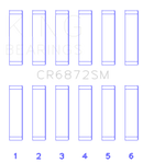 King Engine Bearings Toyota 1GR-FE Connecting Rod Bearing Set - Size +.25mm-1