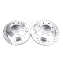 Power Stop 02-06 Chevrolet Avalanche 2500 Rear Evolution Drilled & Slotted Rotors - Pair-1