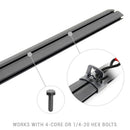 Go Rhino Universal XRS 37 3/4 Cross Rail Accessory Set - Tex. Black-4