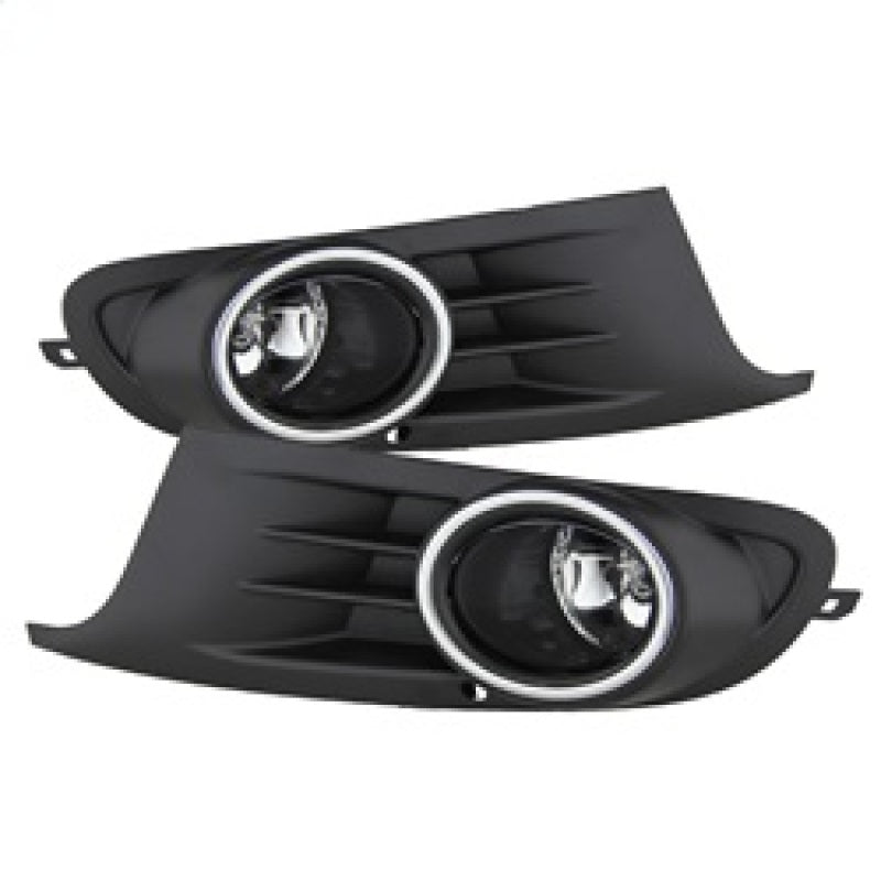 Spyder Volkswagen Golf TDI TSI OEM Style Fog Lights w/Switch Clear FL-VG2010-C - 0