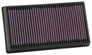 K&N 2018 Volkswagen Atlas 3.6L V6 F/I Replacement Drop In Air Filter-1