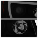 Spyder 05-11 Toyota Tacoma Ver 2 Proj Headlights - Light Bar DRL - Black Smoke PRO-YD-TT05V2-LB-BSM-3
