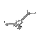 MBRP 2016+ Chevy Camaro SS 6.2L 3in Dual Cat-Back Quad Tip Exhaust Street Version w/ SS T409 Tips-1