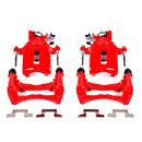 Power Stop 05-14 Ford Mustang Rear Red Calipers w/Brackets - Pair-1