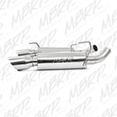 MBRP 05-10 Ford Mustang GT 5.0/Shelby GT500 Dual Mufflers Axle Back Split Rear T304-4
