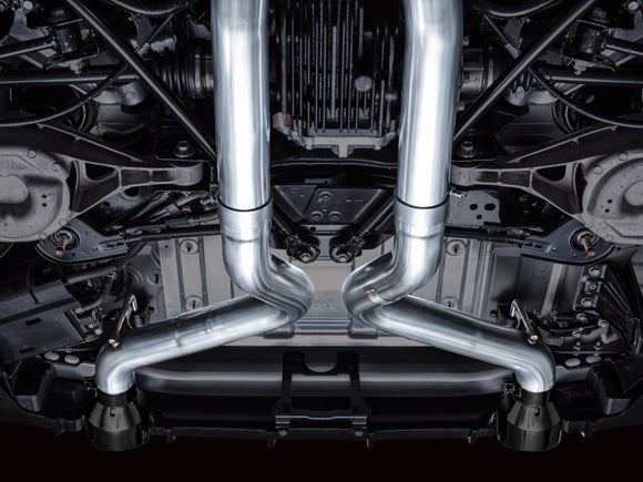 AWE Tuning 2023 Nissan Z RZ34 RWD Track Edition Cat-Back Exhaust System w/ Diamond Black Tips