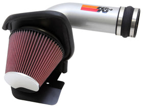 K&N 11 Ford Taurus SHO 3.5L V6 Silver Typhoon Cold Air Intake - 0