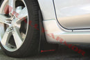 Rally Armor 04-09 Mazda3/Speed3 Black UR Mud Flap w/ Red Logo-2