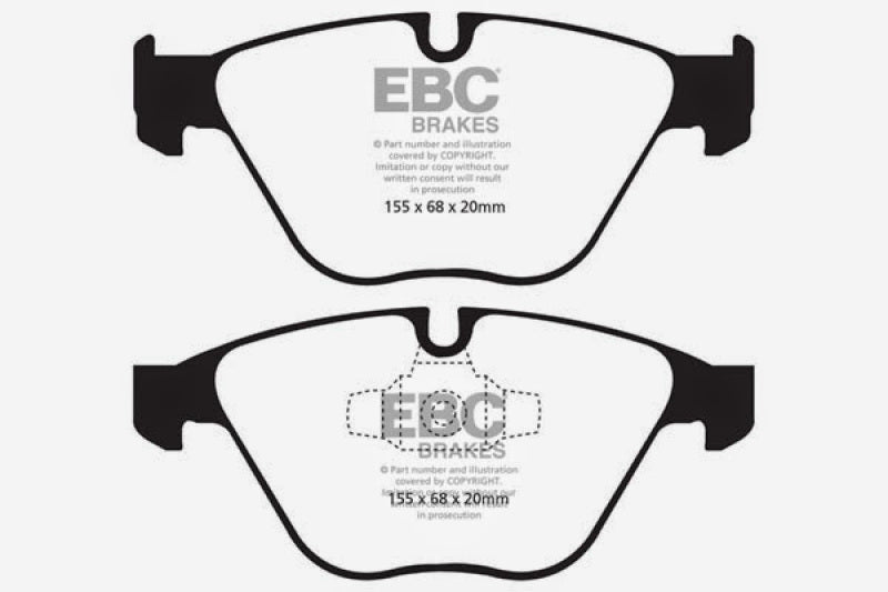 EBC 13+ BMW X1 2.0 Turbo (28i) Redstuff Front Brake Pads - 0