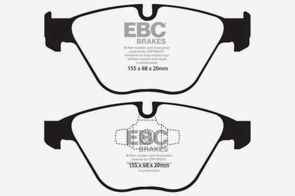EBC 13+ BMW X1 2.0 Turbo (28i) Ultimax2 Front Brake Pads
