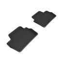 3D MAXpider 22-23 BMW 2 Series Coupe KAGU 2nd Row Floor Mats - Black-1