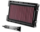 K&N 11-13 Honda CBR250R 249 Replacement Air Filter-1