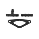 Mishimoto Subaru 02-07 WRX/04-07 STi Top-Mount Intercooler Kit - Silver/Black Hoses - Not For iRHD-7