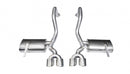 Corsa 1997-2004 Chevrolet Corvette C5 Z06 5.7L V8 Polished Xtreme Axle-Back Exhaust-1
