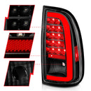ANZO 00-06 Toyota Tundra LED Taillights w/ Light Bar Black Housing Clear Lens-4