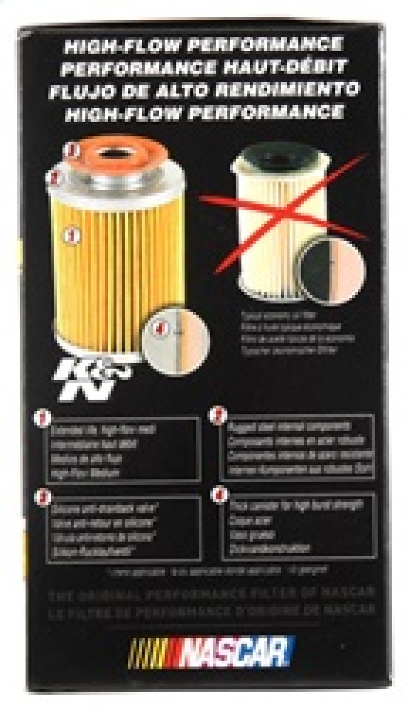 K&N Oil Filter OIL FILTER; AUTOMOTIVE