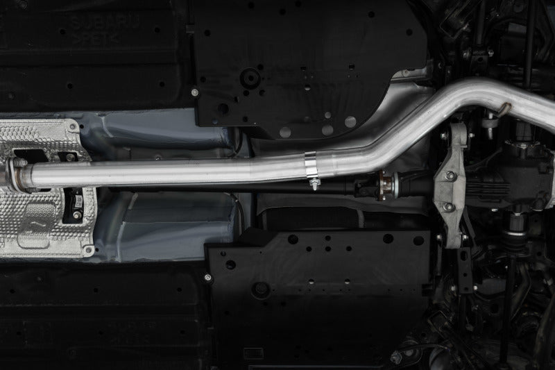MBRP 2022 Subaru WRX 2.4L 3in Cat Back 5in OD w/ Carbon Fiber Tips - T304 - 0
