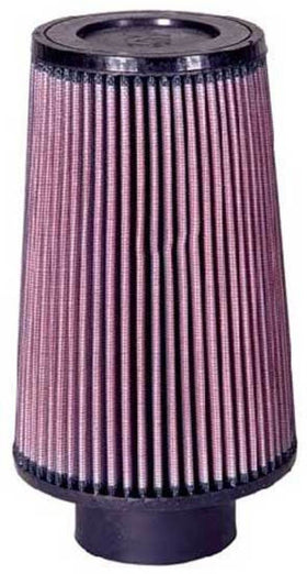 K&N Filter Universal Rubber Filter 3.25  Flange 5.5 Base 4.6875 Top 8 Height - 0