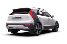 Rally Armor 23-25 Kia Niro SG2 Black UR Mud Flap Dark Grey Logo - 0