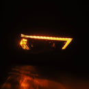 AlphaRex 14-20 Toyota 4Runner LUXX LED Proj Headlights Black w/Activ Light/Seq Signal/DRL-2