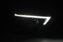 AlphaRex 14-20 Toyota 4Runner LUXX LED Proj Headlights Black w/Activ Light/Seq Signal/DRL-3