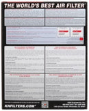 K&N 19-20 BMW S1000RR 990 Replacement Air Filter-5