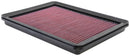 K&N Replacement Air Filter 11.75in O/S Length x 9in O/S Width x 1.188in H for 13 Hyundai Santa Fe-9