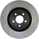 StopTech Slotted & Drilled Sport Brake Rotor-1