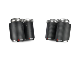 Akrapovic 14-17 BMW M3/M4 (F80/F82) Tail Pipe Set (Carbon) - 0
