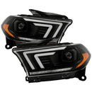 Spyder 11-13 Dodge Durango (HID Model Only) Projector Headlights - Black PRO-YD-DDU11HIDSI-BK-1