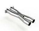 MBRP 12-21 Ferrari 812SF/812GTS/F12 6.3L/ 6.5L 3in Resonator Delete X-Pipe - T304-1