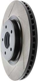 StopTech 13-15 Nissan Pathfinder Slotted Front Right Rotor-6
