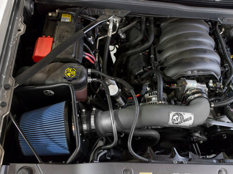 aFe Magnum FORCE Pro 5R Stage-2 Intake 14-17 GM Silverado/Sierra 1500 5.3L/6.2L w/ Electric Fan - 0