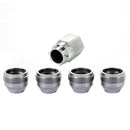 McGard Wheel Lock Nut Set - 4pk. (Under Hub Cap / Cone Seat) M14X1.5 / 22mm Hex / .893in. Length-6