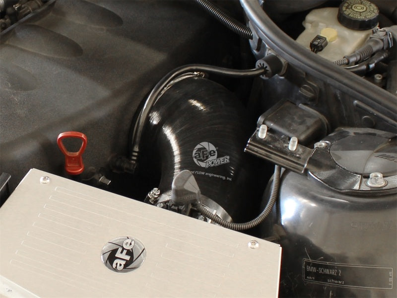 aFe MagnumFORCE Intakes Torque Booster Tube BMW M3 (E46) 01-07 L6-3.2L Black Upgrade 51/54-10461 - 0