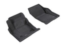 3D MAXpider 2013-2016 Ford/Lincoln Fusion/MKZ Kagu 1st Row Floormat - Black-1