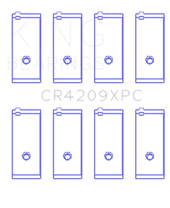 King Engine Bearings Toyota 3SGTE 16v 2.0L pMaxKote Performance Rod Bearing Set - Size STD
