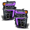 Oracle 20-21 Chevy Silverado HD 2500/3500 RGB+W Headlight DRL Upgrade Kit - ColorSHIFT-5