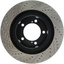 StopTech 07-09 Toyota Tundra / 08-09 Toyota Sequoia Front Left Slotted & Drilled Rotor-6