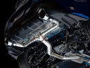AWE Subaru BRZ/ Toyota GR86/ Toyota 86 Track Edition Cat-Back Exhaust- Chrome Silver Tips-4