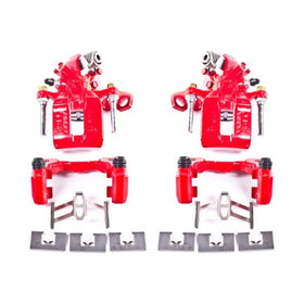 Power Stop 06-11 Acura CSX Rear Red Calipers w/Brackets - Pair