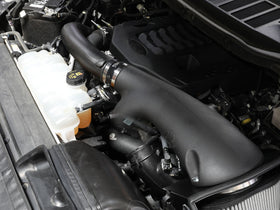 aFe BladeRunner 21-22 Ford F-150 Ecoboost V6-3.5L(tt) Aluminum Hot and Cold Charge Pipe Kit Black - 0