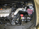 K&N 09 Acura TSX 2.4L Silver Typhoon Intake-3