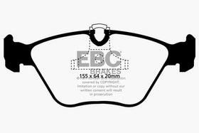 EBC 04-06 BMW X3 2.5 (E83) Yellowstuff Front Brake Pads